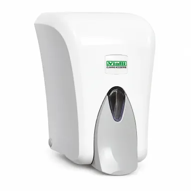 Vialli F6 Köpük El Sabunu Dispenseri, Hazneli, 1000 ml, Beyaz
