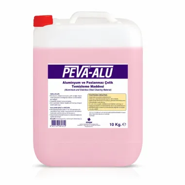 PEVA-ALU Alüminyum ve Paslanmaz Çelik Temizleme Maddesi 10 Kg