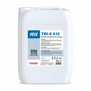 PEVA TRI-X 612 Alkol bazlı - Durulama gerektirmeyen el hijyen maddesi