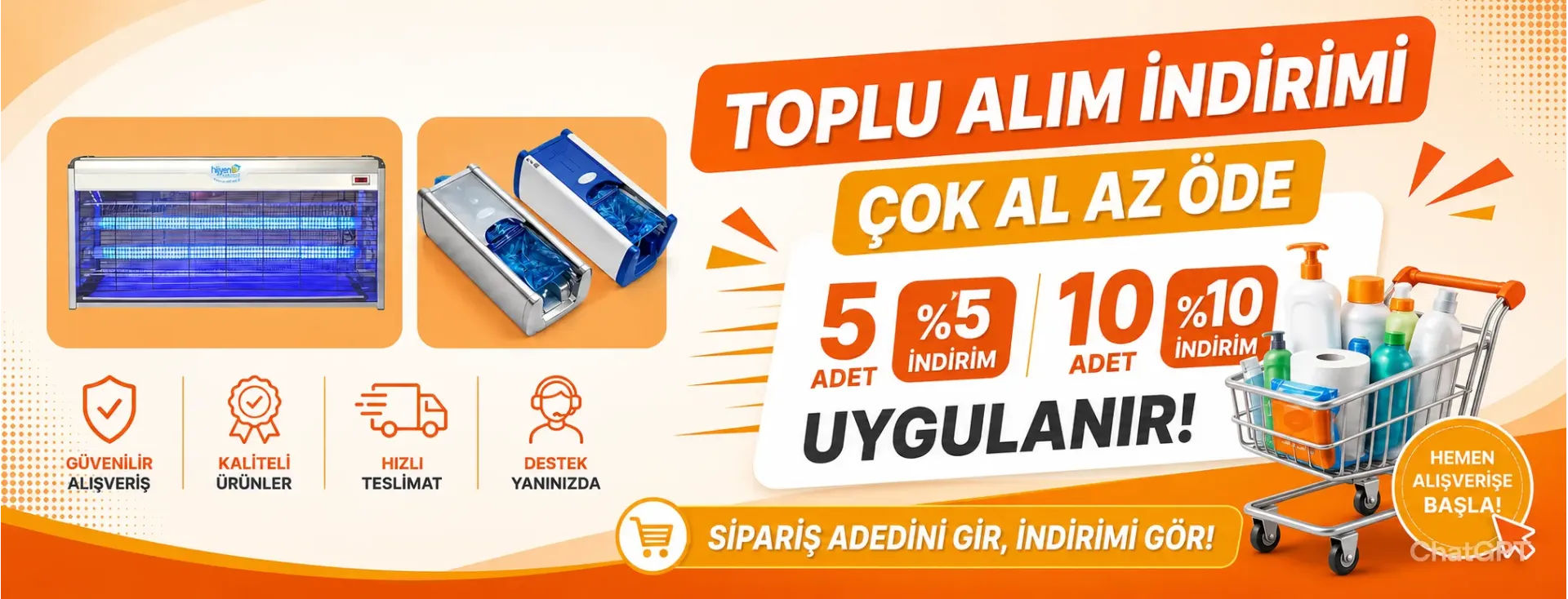 Hijyen Market Toptan Satış İndirimi