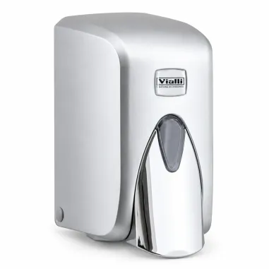 Vialli S5C Sıvı Sabunluk, Gaga Burun, 500 ml Gümüş