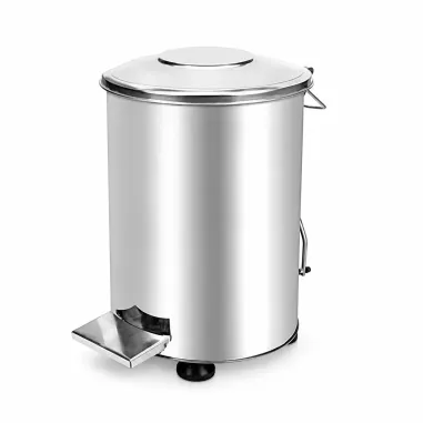 Okinox Pedallı Çöp Kovası, 70 Litre, 304 Kalite Paslanmaz Çelik