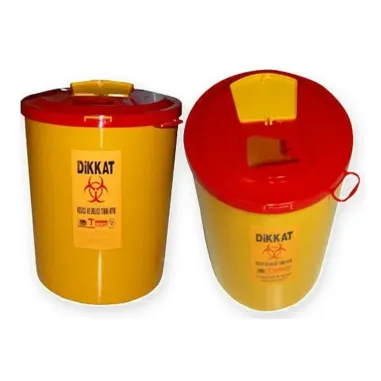 Okinox Tıbbi Atık Çöp Kutusu, 10 Litre, 10 Adet