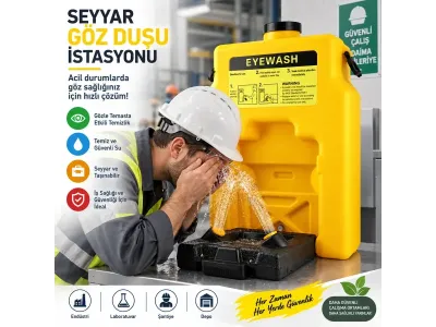 seyyar göz duşu