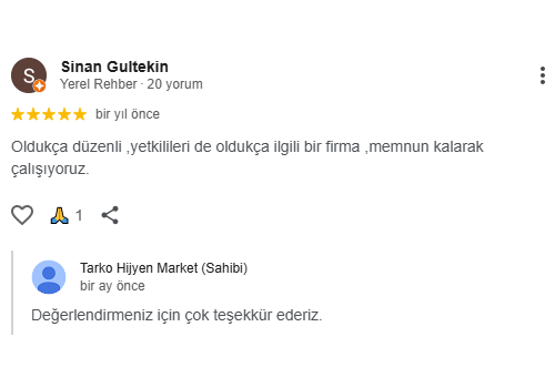 Müşteri Yorumu 2