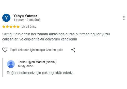 Müşteri Yorumu 3